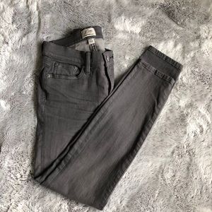 Grey toothpick J. Crew jeans